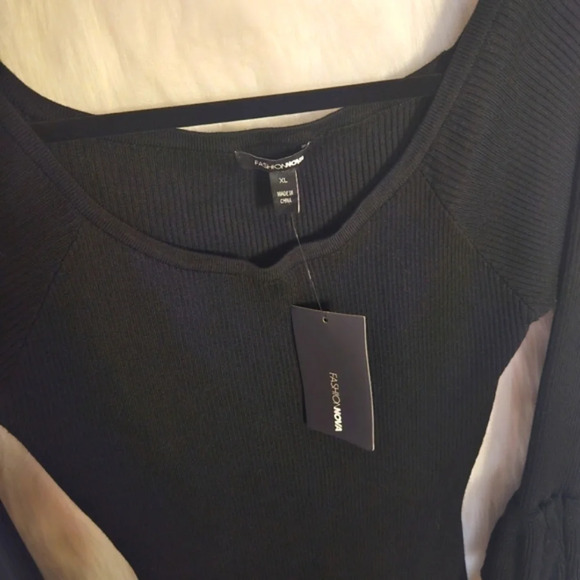 Fashion Nova Spanish Flare Knit Mini Dress - Picture 5 of 7